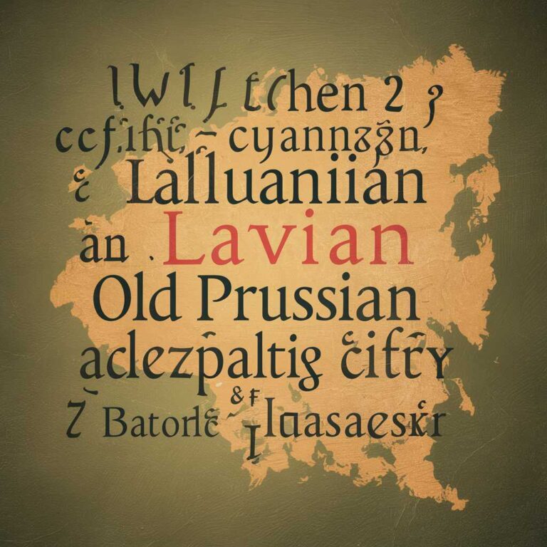 Języki bałtyckie – historia, rozwój i współczesność