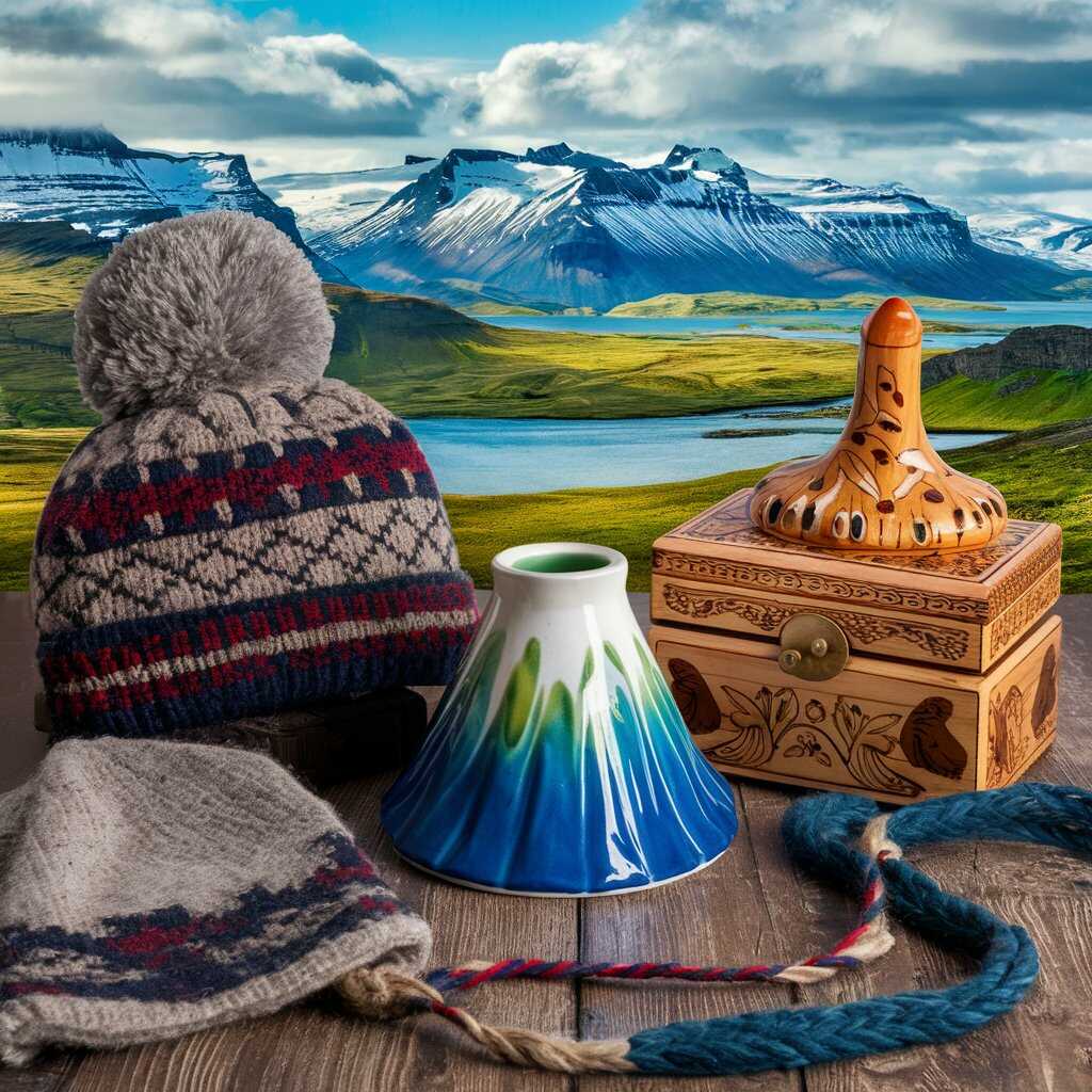 pamiątki z islandii