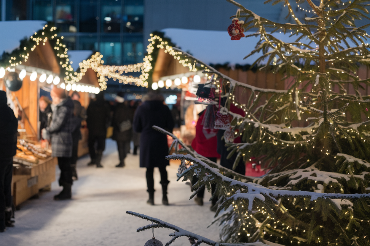 Świąteczna atmosfera na Grenlandii